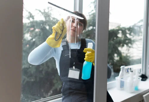 Nettoyage de vitres intérieures et extérieures à Champcevrais